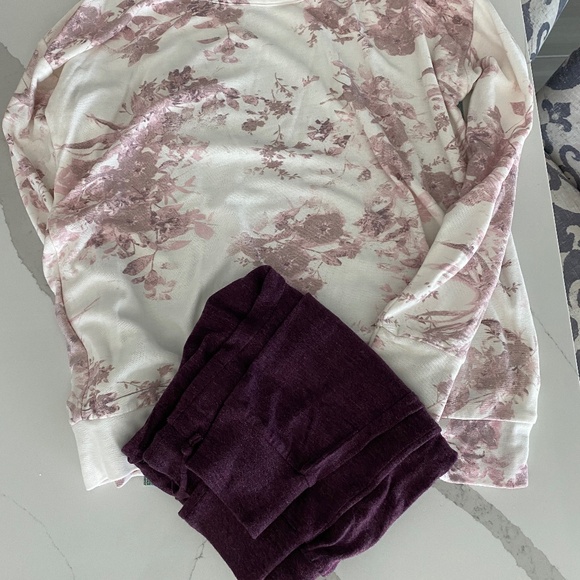 NWT Chaser Slouchy Pants Jogger and Top Set Sz M - Picture 8 of 12